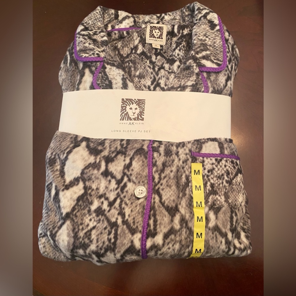 ANNE KLEIN - Long Sleeve PJ Set